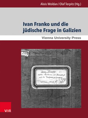 cover image of Ivan Franko und die jüdische Frage in Galizien